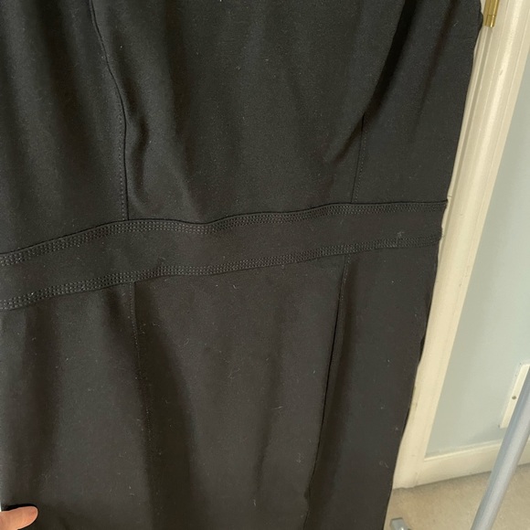 White House Black Market Black Sheath Dress size 12 - Picture 5 of 5
